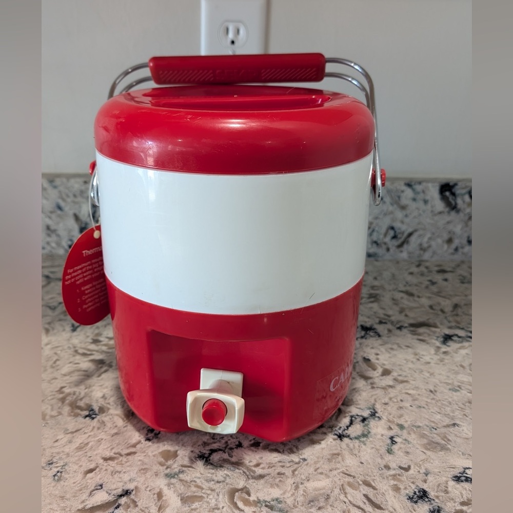 Vintage Heller 3L Thermal Jug - Calvert Extra Whiskey Branded